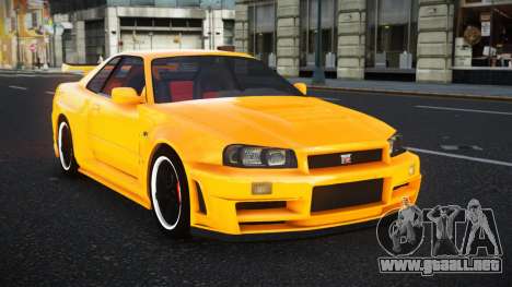 Nissan Skyline R34 Banji para GTA 4