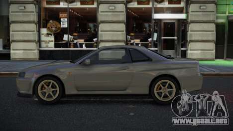 Nissan Skyline R34 Cezisuw para GTA 4