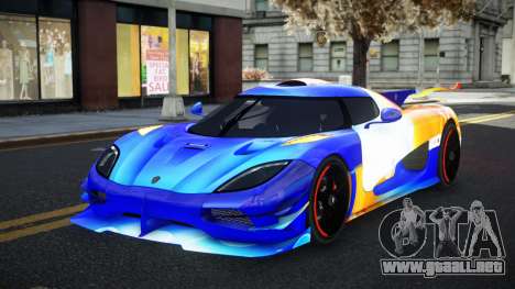 Koenigsegg Agera Jahine S10 para GTA 4