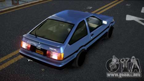 Toyota AE86 Topafoxaj para GTA 4