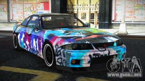 Nissan Skyline R33 Ronse S14 para GTA 4