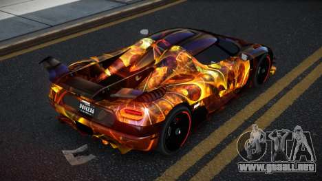 Koenigsegg Agera Jahine S11 para GTA 4