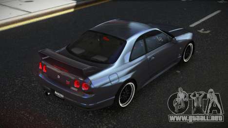 Nissan Skyline R33 Nala para GTA 4