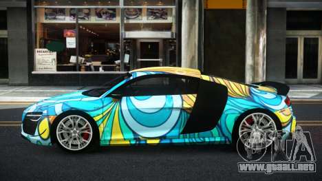 Audi R8 Chtoel S13 para GTA 4