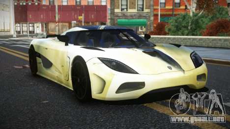 Koenigsegg Agera Rivean S5 para GTA 4