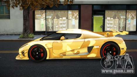 Koenigsegg Agera Jahine S2 para GTA 4