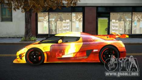 Koenigsegg Agera Jahine S9 para GTA 4