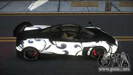 Pagani Huayra Livith S3 para GTA 4