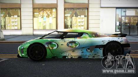 Koenigsegg Agera Rivean S8 para GTA 4