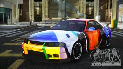 Nissan Skyline R33 Ronse S2 para GTA 4