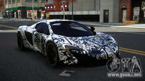 McLaren 650S Dendary S5 para GTA 4