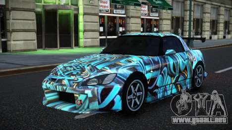 Honda S2000 Wixis S11 para GTA 4