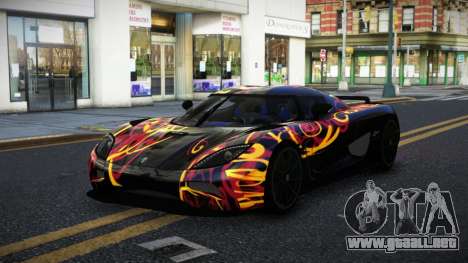 Koenigsegg Agera Rivean S10 para GTA 4