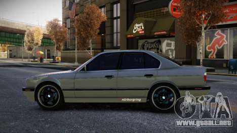 BMW M5 E34 Vuji para GTA 4