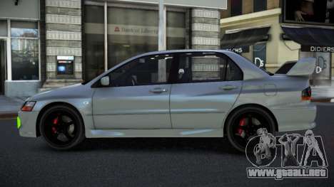 Mitsubishi Lancer Evolution VIII Mocmaz para GTA 4