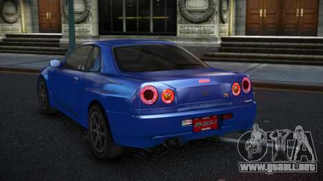 Nissan Skyline R34 Xavkoto para GTA 4