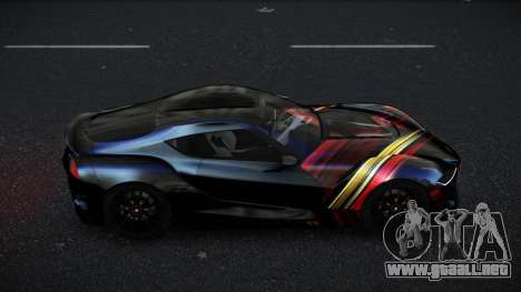 Toyota Supra Nallson S1 para GTA 4