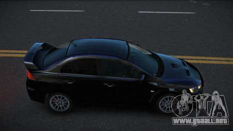 Mitsubishi Lancer Evolution X Zivir para GTA 4
