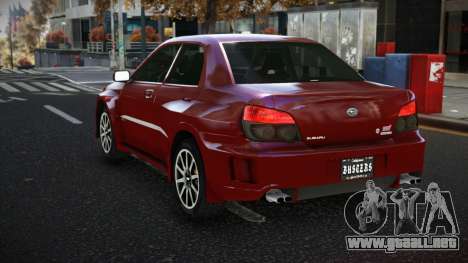 Subaru Impreza Huyix para GTA 4