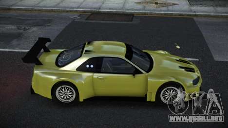 Nissan Skyline R34 Tianlage para GTA 4