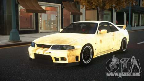 Nissan Skyline R33 Nala S4 para GTA 4