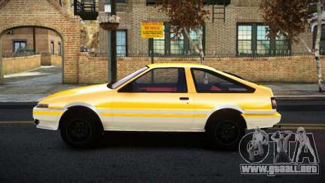 Toyota AE86 Ruquk para GTA 4