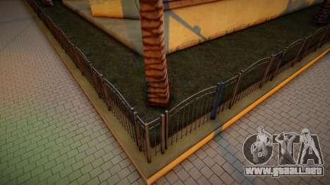 Valla metálica HD 3D (Actualizada) para GTA San Andreas