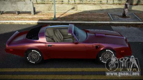 Pontiac Trans AM Kegroraji para GTA 4