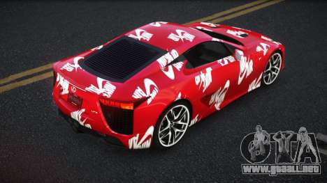 Lexus LFA Jenah S5 para GTA 4