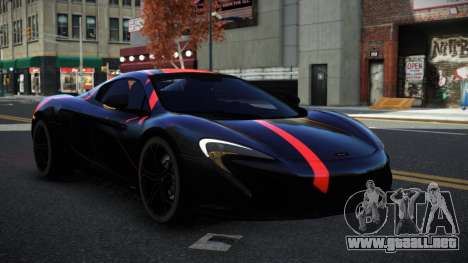 McLaren 650S Dendary S6 para GTA 4