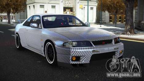 Nissan Skyline R33 Nala S5 para GTA 4