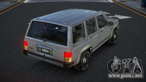 Jeep Grand Cheeroke Poqere para GTA 4