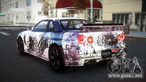 Nissan Skyline R34 Selyn S2 para GTA 4