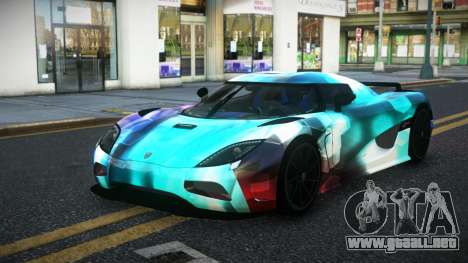 Koenigsegg Agera Rivean S2 para GTA 4