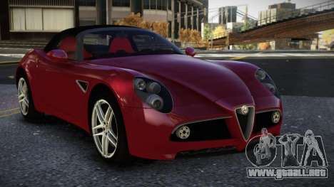 Alfa Romeo 8C Pirefovoc para GTA 4