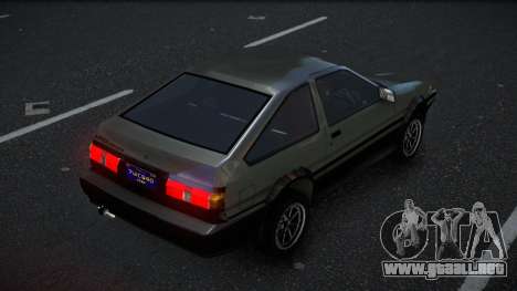 Toyota AE86 Caxma para GTA 4
