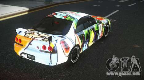 Nissan Skyline R33 Nala S8 para GTA 4