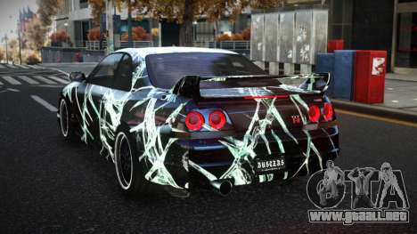 Nissan Skyline R33 Nala S2 para GTA 4