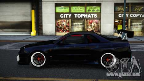 Nissan Skyline R34 Kuwmum para GTA 4