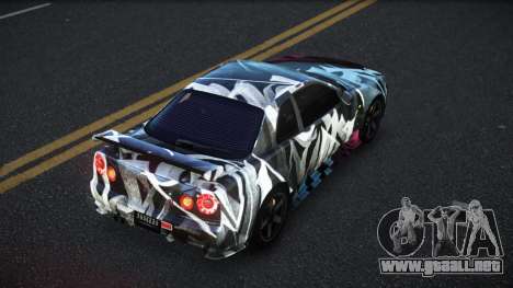 Nissan Skyline R34 Selyn S12 para GTA 4