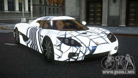 Koenigsegg CCX Reyen S5 para GTA 4