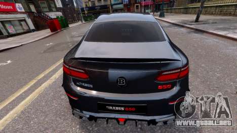 Mercedes w213 Coupe Brabus para GTA 4