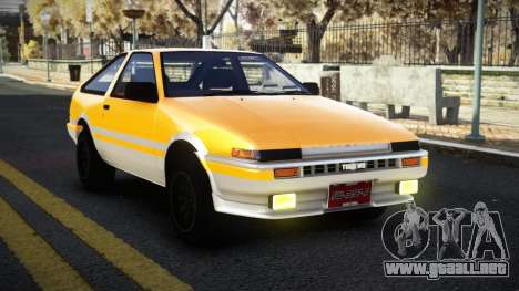 Toyota AE86 Ruquk para GTA 4