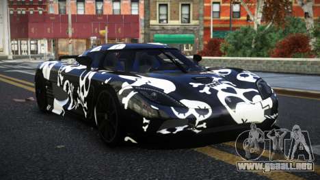 Koenigsegg Agera Rivean S1 para GTA 4