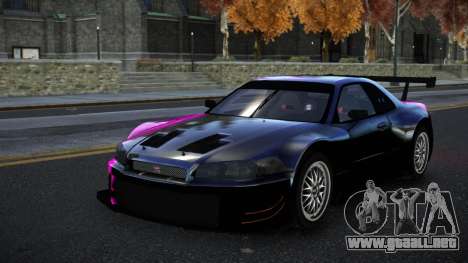 Nissan Skyline R34 Tianlage S12 para GTA 4