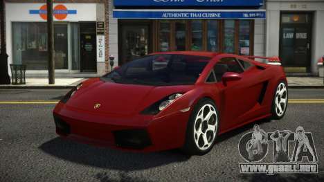Lamborghini Gallardo Muyobe para GTA 4