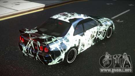 Nissan Skyline R33 Nala S2 para GTA 4