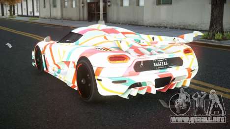 Koenigsegg Agera Jahine S6 para GTA 4