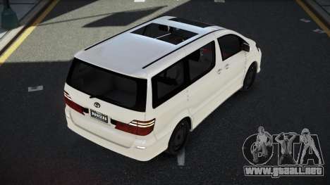 Toyota Alphard Qahehot para GTA 4