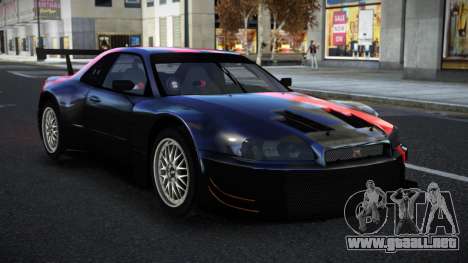 Nissan Skyline R34 Tianlage S9 para GTA 4